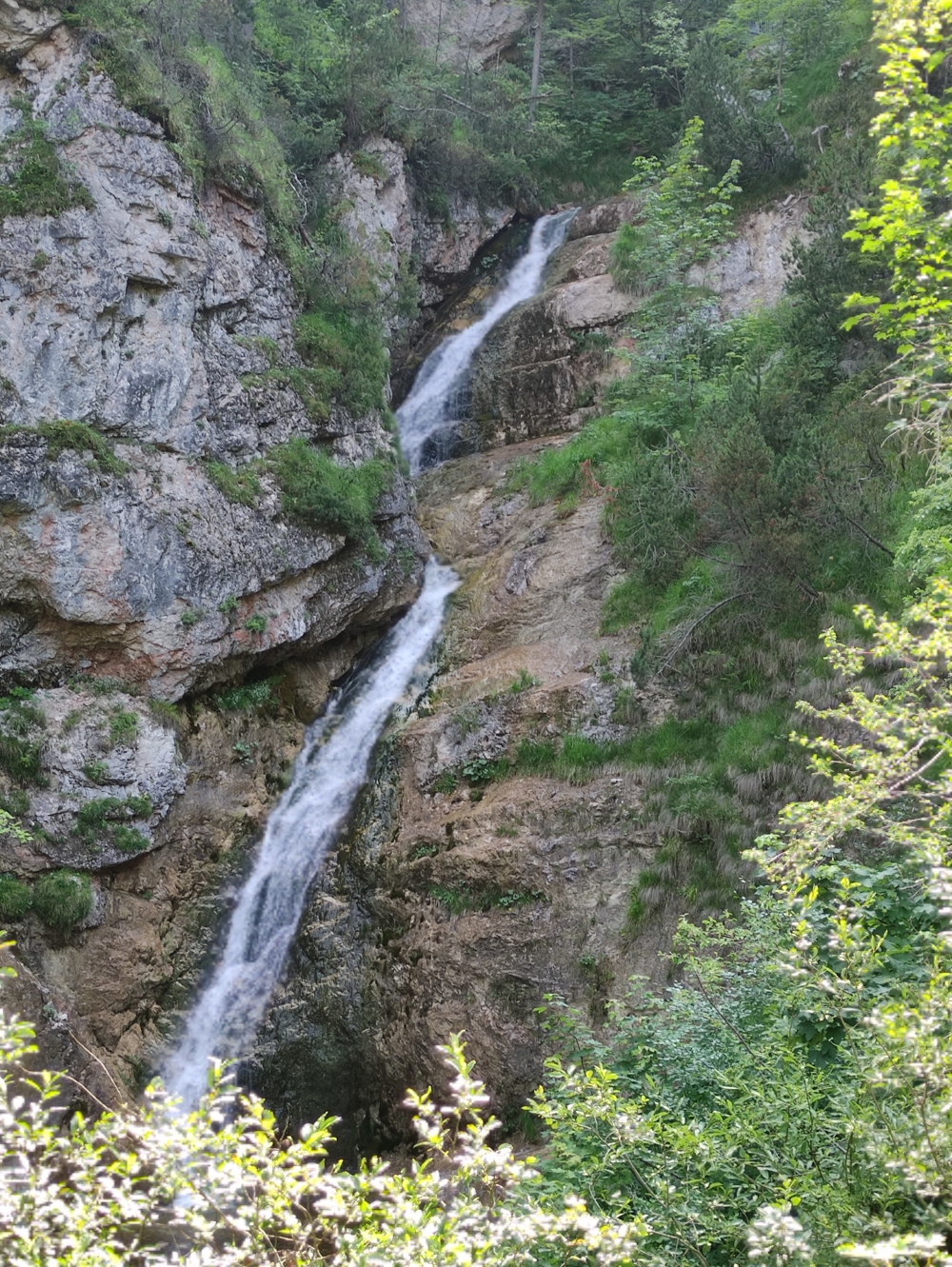 Wanderung Berggasthaus Ederkanzel: Wanderung Berggasthaus Ederkanzel: Wasserfall (Lainbach-Wasserfall)