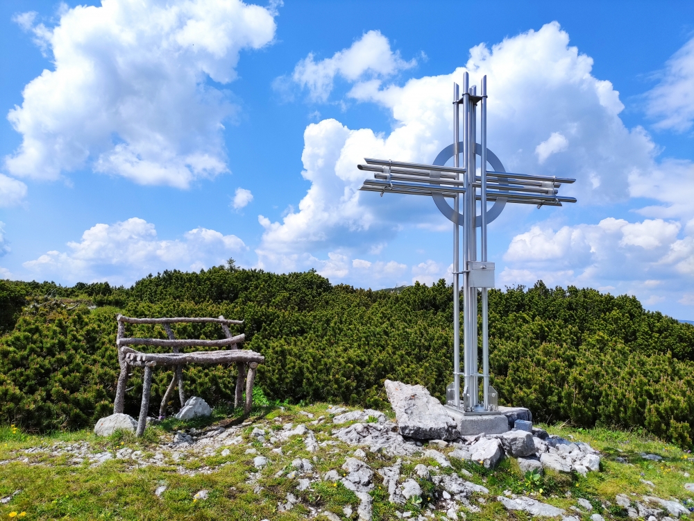 Bike & Hike Rofanspitze: Bike & Hike Rofanspitze: Gipfelkreuz (Latschberg)