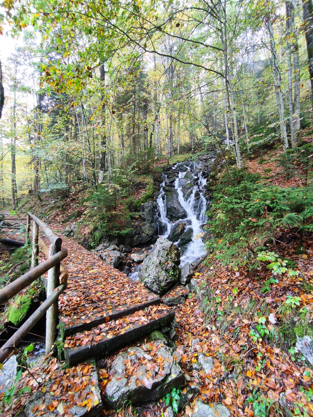 Wanderung Leonhardstein: Wasserfall