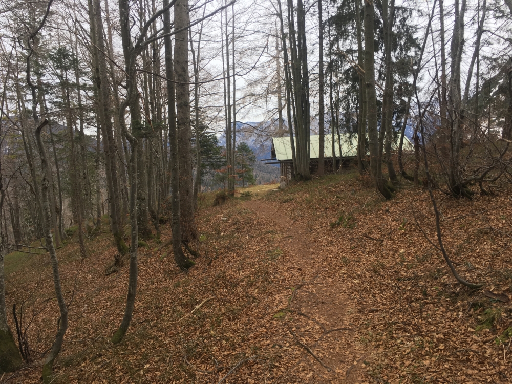 Wanderung Aibleck: Wanderung Aibleck: Kurz vor der Altrett Diensthütte