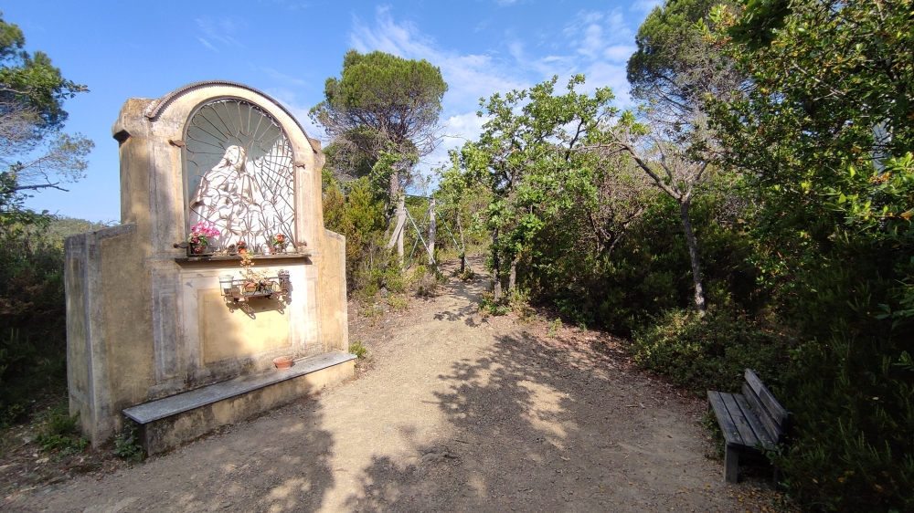 Wanderung Torre Saracena Punta Manara: Wanderung Torre Saracena Punta Manara: Maria Schnee (Madonna delle Neve)