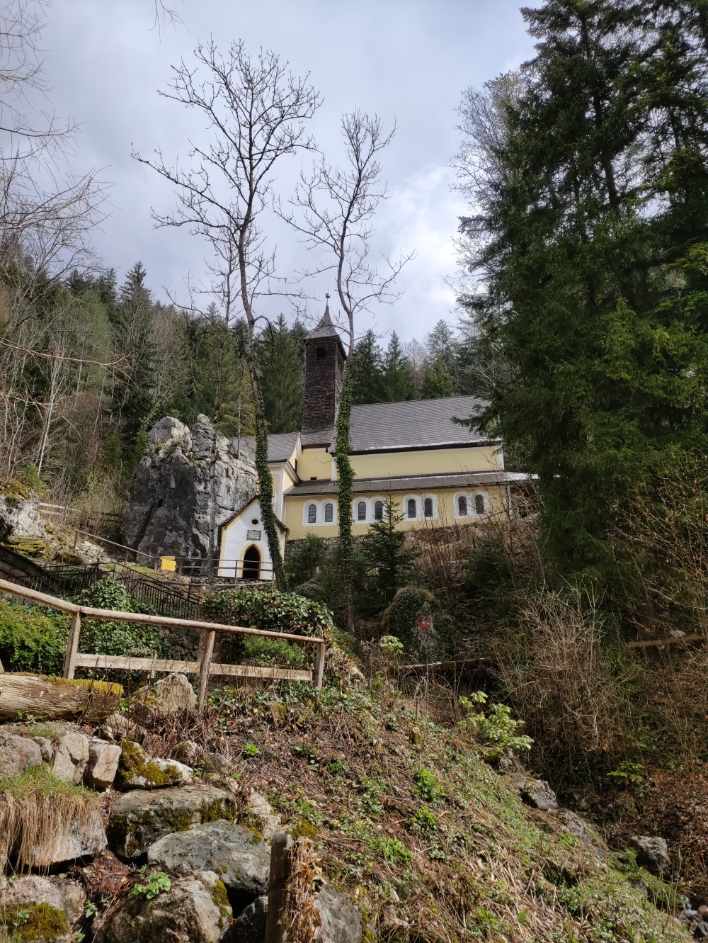 Wanderung Entenlochklamm: Wanderung Entenlochklamm: Wallfahrtskirche (Maria Klobenstein)