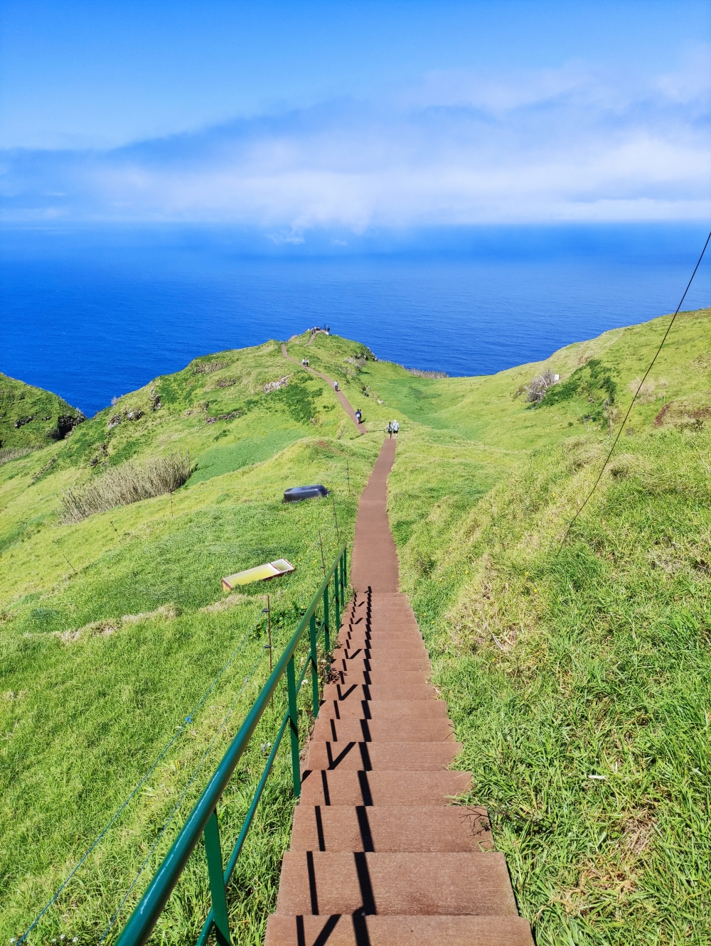 Wanderung Miradouro da Boa Morte: Wie immer auf Madeira: Treppen