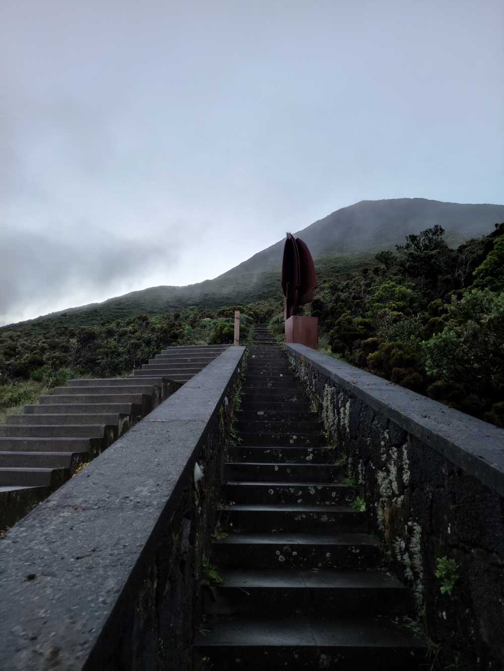 Wanderung Montanha do Pico: Die Startrampe