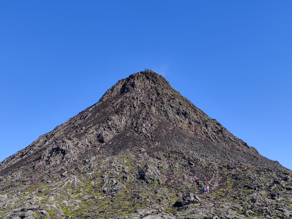 Wanderung Montanha do Pico: Die letzten Meter schauen schlimmer aus als sie sind 