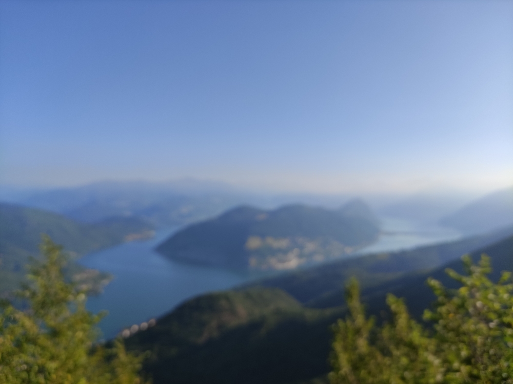 Wanderung Monte Pravello: Blick nach Norden