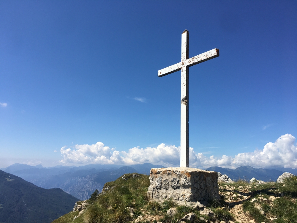 Wanderung Monte Biaena: Wanderung Monte Biaena: Am Gipfel (Monte Biaena)
