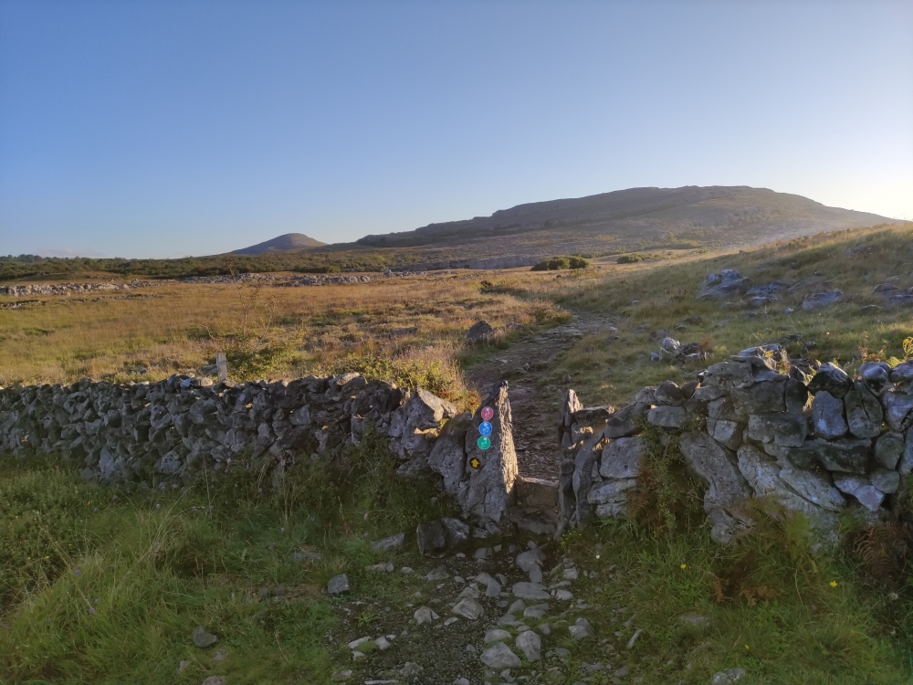 Wanderung Mullagh More: Mauerdurchlass