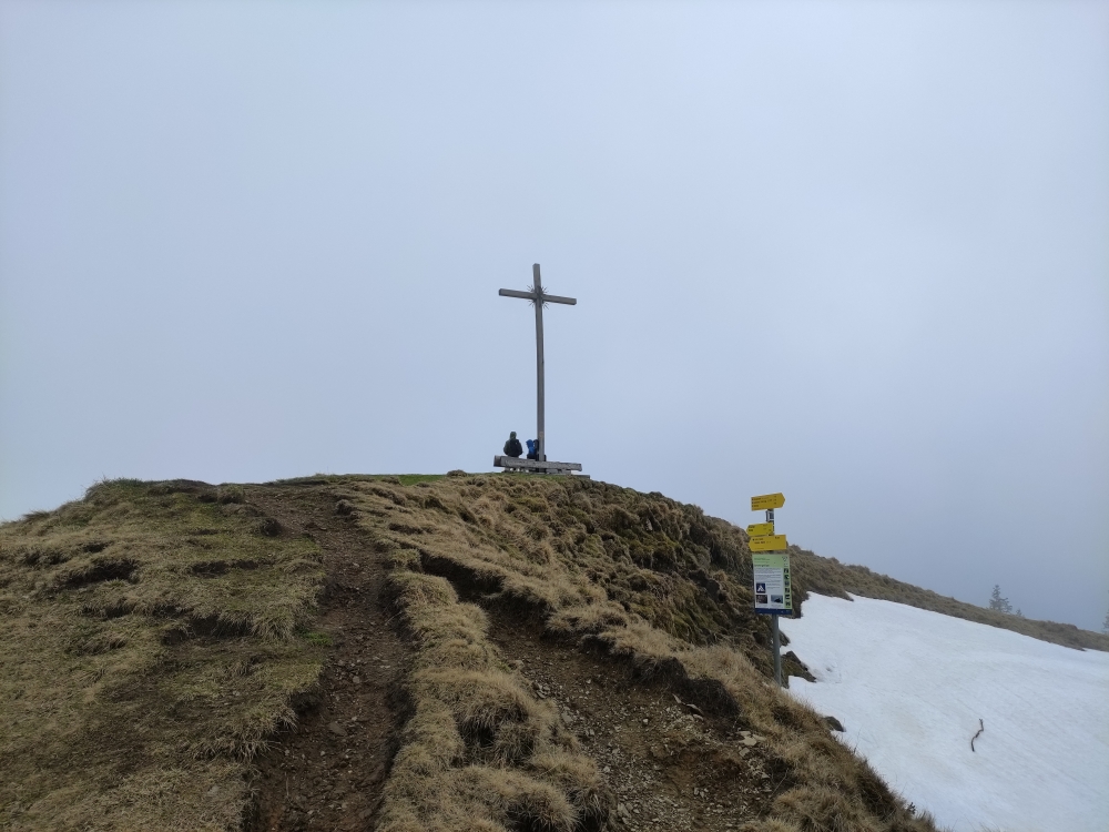 Bike & Hike Hohe Bleick: Bike & Hike Hohe Bleick: Gipfelkreuz (Niederbleick)