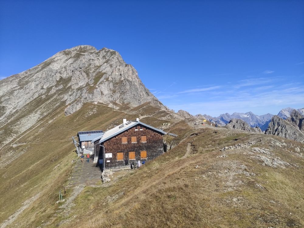 Klettersteig Freiungen Höhenweg: Klettersteig Freiungen Höhenweg: Nördlinger Hütte