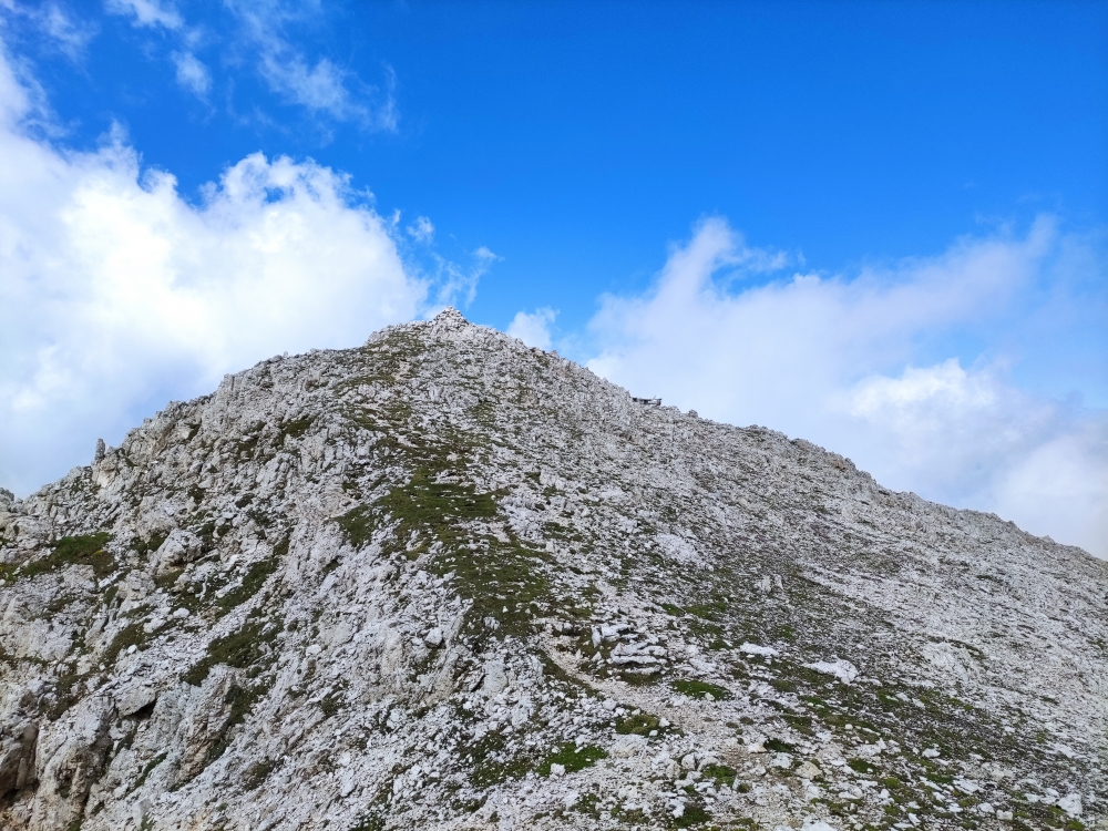 Laurenzi Klettersteig und Maximiliansteig: Laurenzi Klettersteig und Maximiliansteig: Gipfel (Nordwestlicher Molignon)