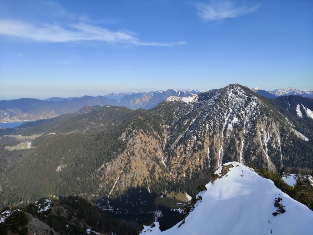 Bike & Hike Ochsenkamp: Bike & Hike Ochsenkamp: Blick auf Hirschberg und Kratzer (Ochsenkamp)