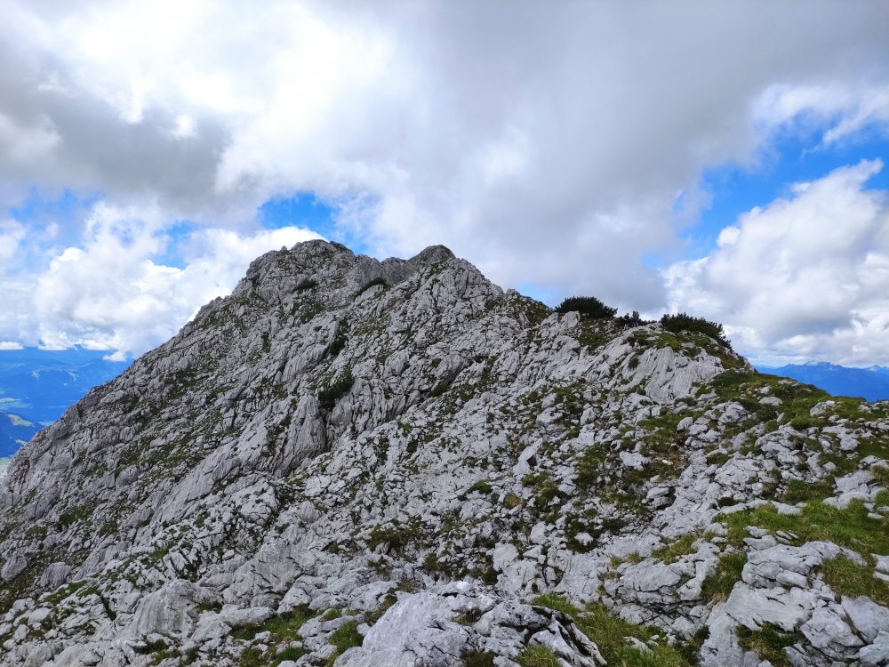Klettersteig Hackenköpfe und Sonneck: Klettersteig Hackenköpfe und Sonneck: Östlicher Hackenkopf