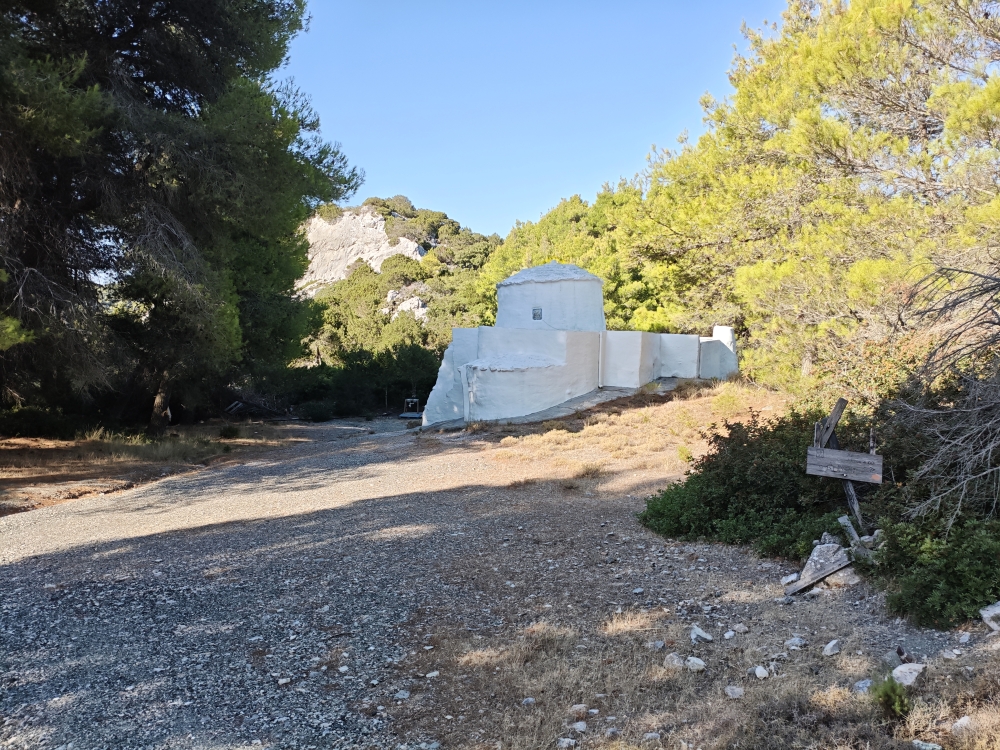 Wanderung Panagia Limbiani: Kapelle 