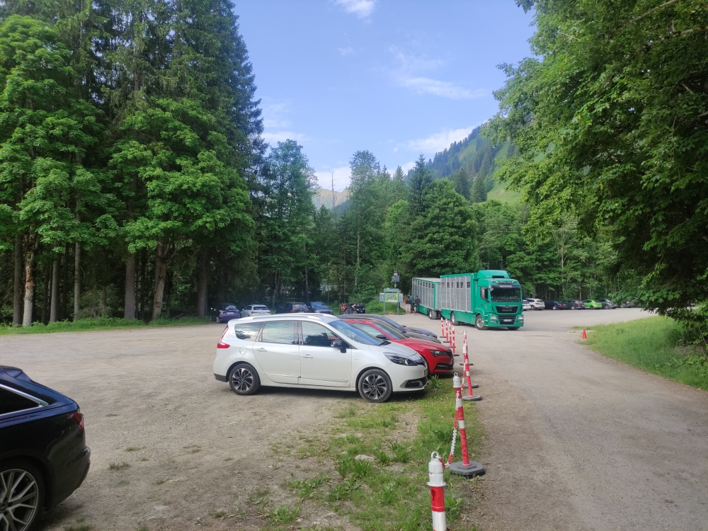 Wanderung Großer Widderstein: Wanderung Großer Widderstein: Wanderparkplatz