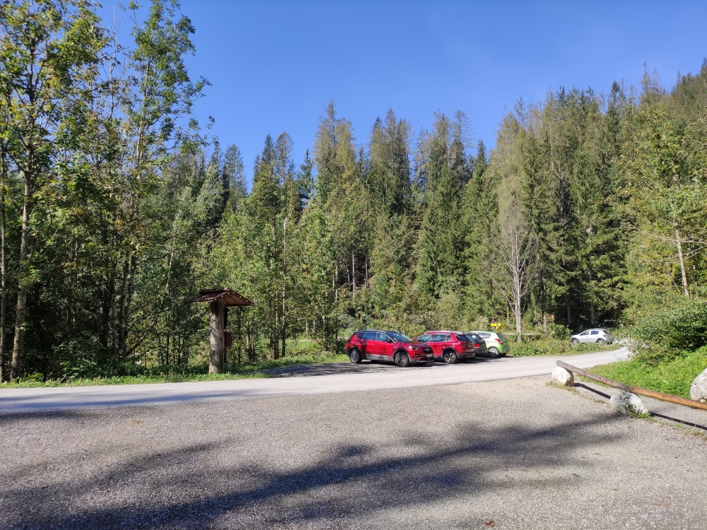Wanderung Seilabodenkreuz: Wanderung Seilabodenkreuz: Wanderparkplatz