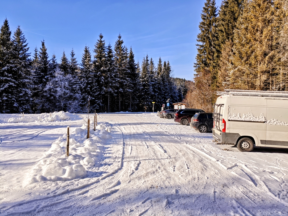 Wanderung Halserspitz: Wanderung Halserspitz: Parkplatz Köglboden