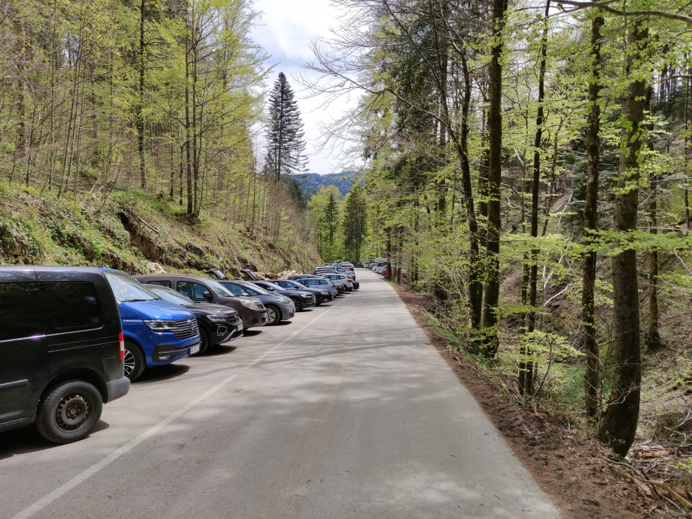 Wanderung Kranzhorn Erlerberg: Wanderung Kranzhorn Erlerberg: Wanderparkplatz