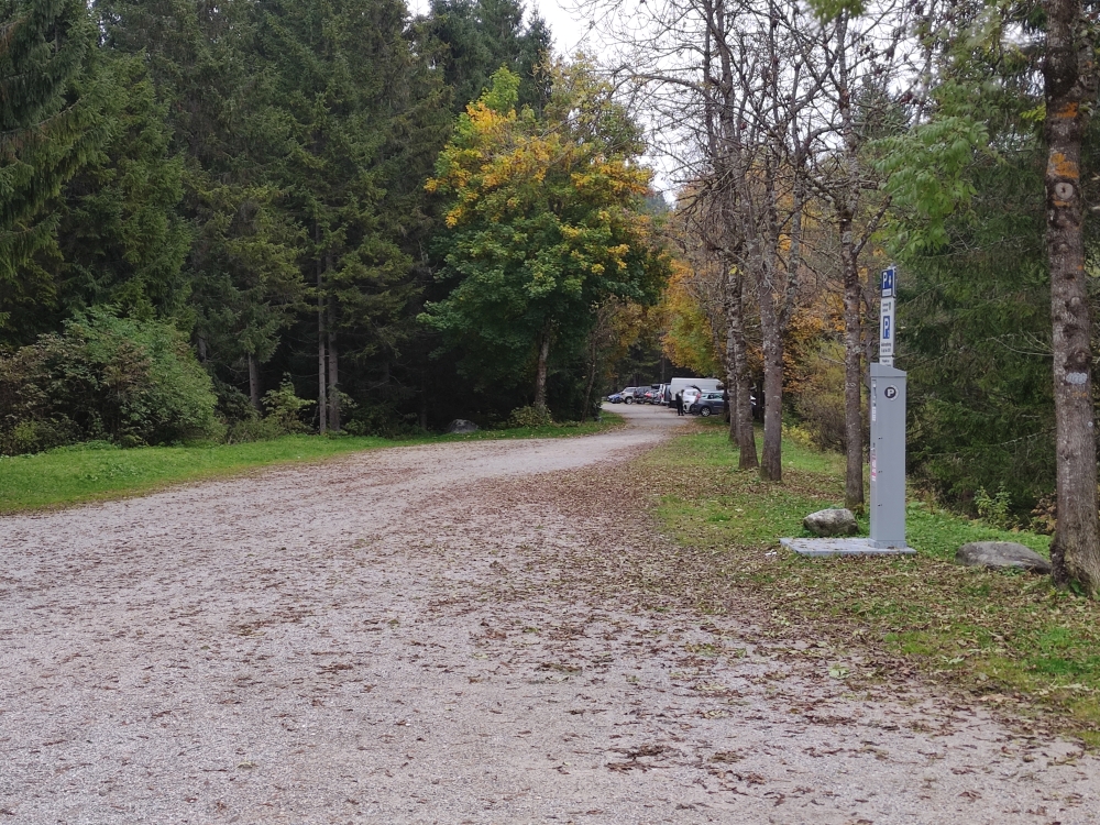 Klettersteig Hohe Munde Überschreitung: Klettersteig Hohe Munde Überschreitung: Wanderparkplatz P2
