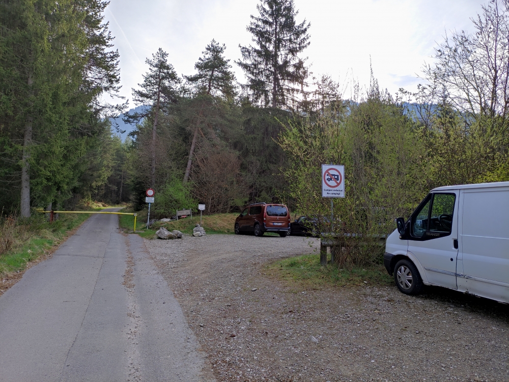 Wanderung Säuling: Wanderung Säuling: Wanderparkplatz
