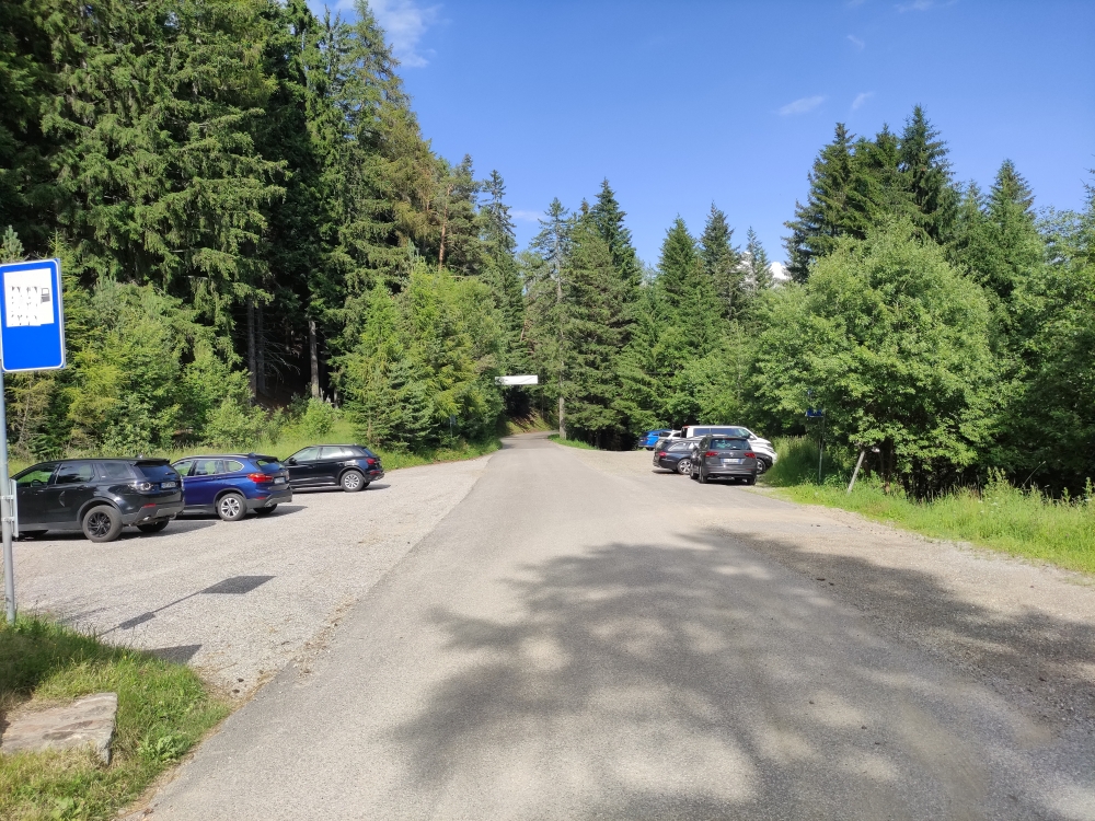 Bike & Hike Rittner Horn: Bike & Hike Rittner Horn: Der letzte kostenfreie Parkplatz