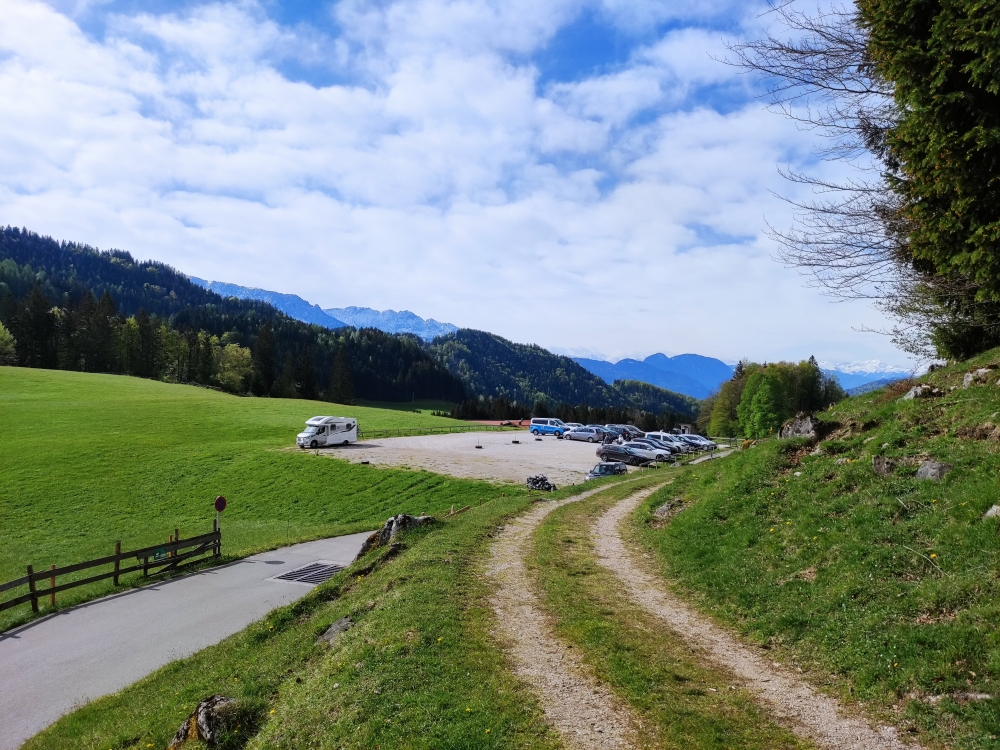 Wanderung Pasterkopf: Wanderung Pasterkopf: Wanderparkplatz