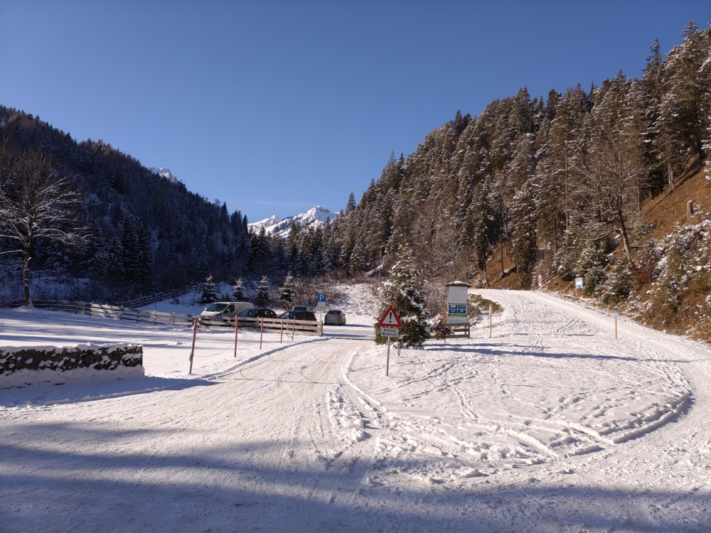 Wanderung Hochplatte: Wanderung Hochplatte: Wanderparkplatz