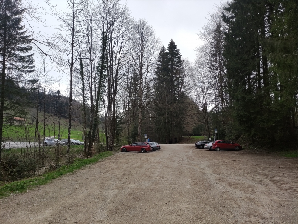 Wanderung Steinlingalm: Wanderung Steinlingalm: Parkplatz