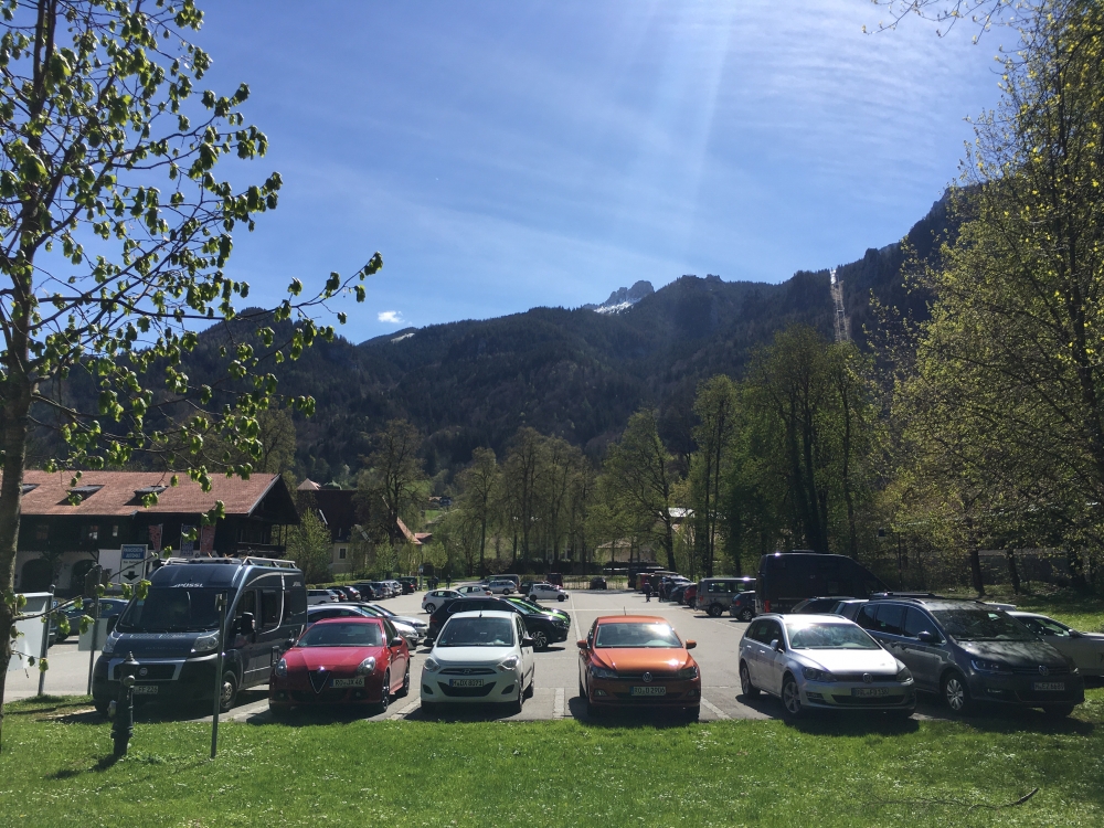 Wanderung Zellerwand: Wanderung Zellerwand: Parkplatz