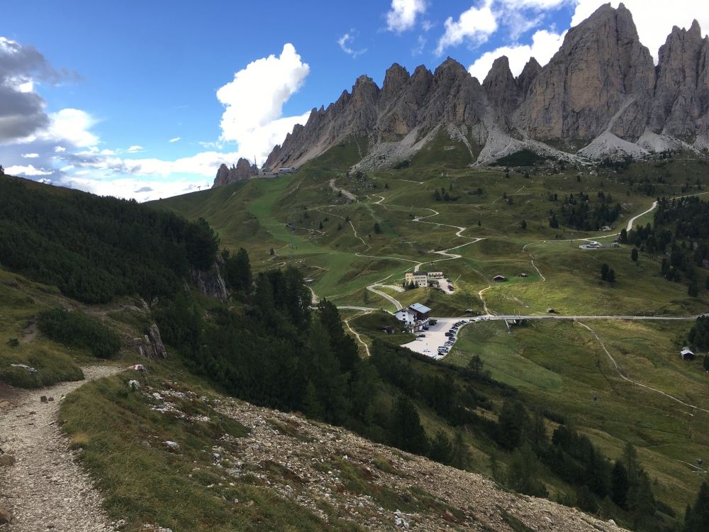Wanderung Piz Boe: Wanderung Piz Boe: Parkplatz (5€/Tag)