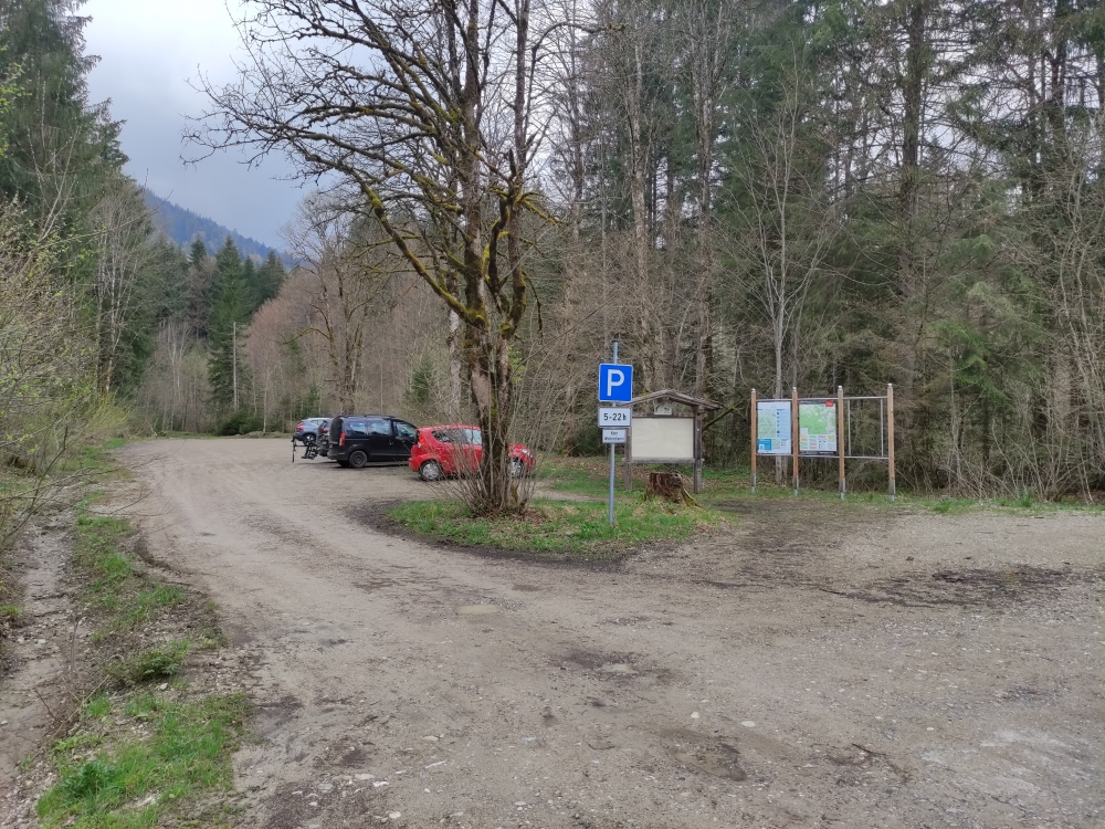 Bike & Hike Hohe Bleick: Bike & Hike Hohe Bleick: Wanderparkplatz