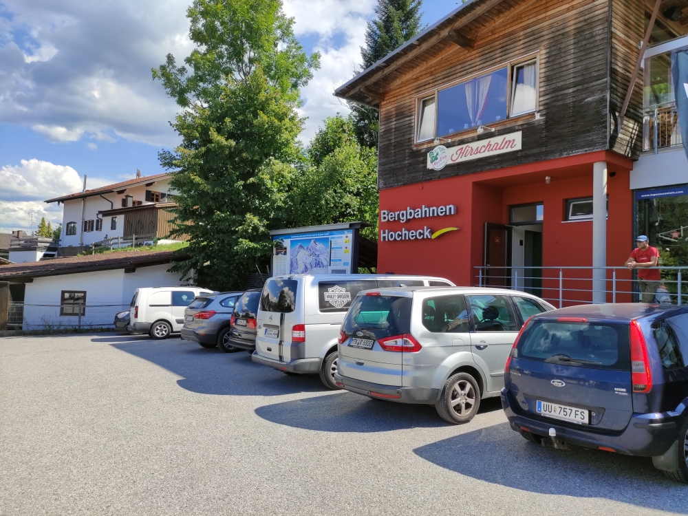 Parkplatz Hocheck Skilift: Parkplatz