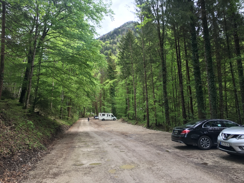 Wanderung Kleiner Rechenberg: Wanderung Kleiner Rechenberg: Kostenfreier Parkplatz