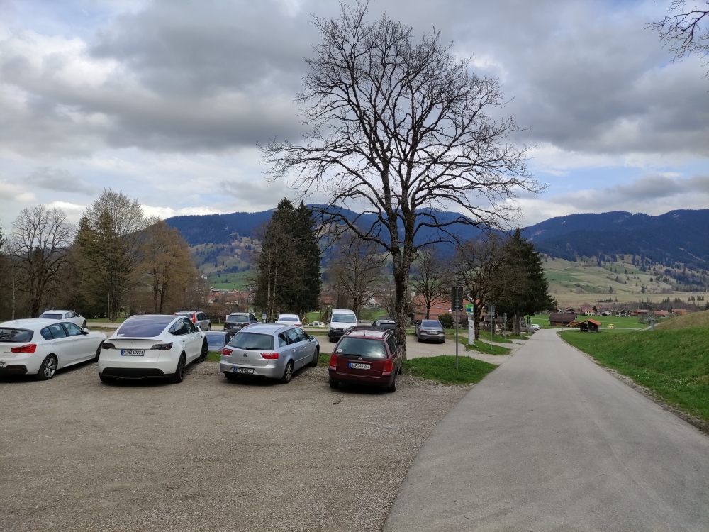 Wanderung Rosengarten: Wanderung Rosengarten: Parkplatz