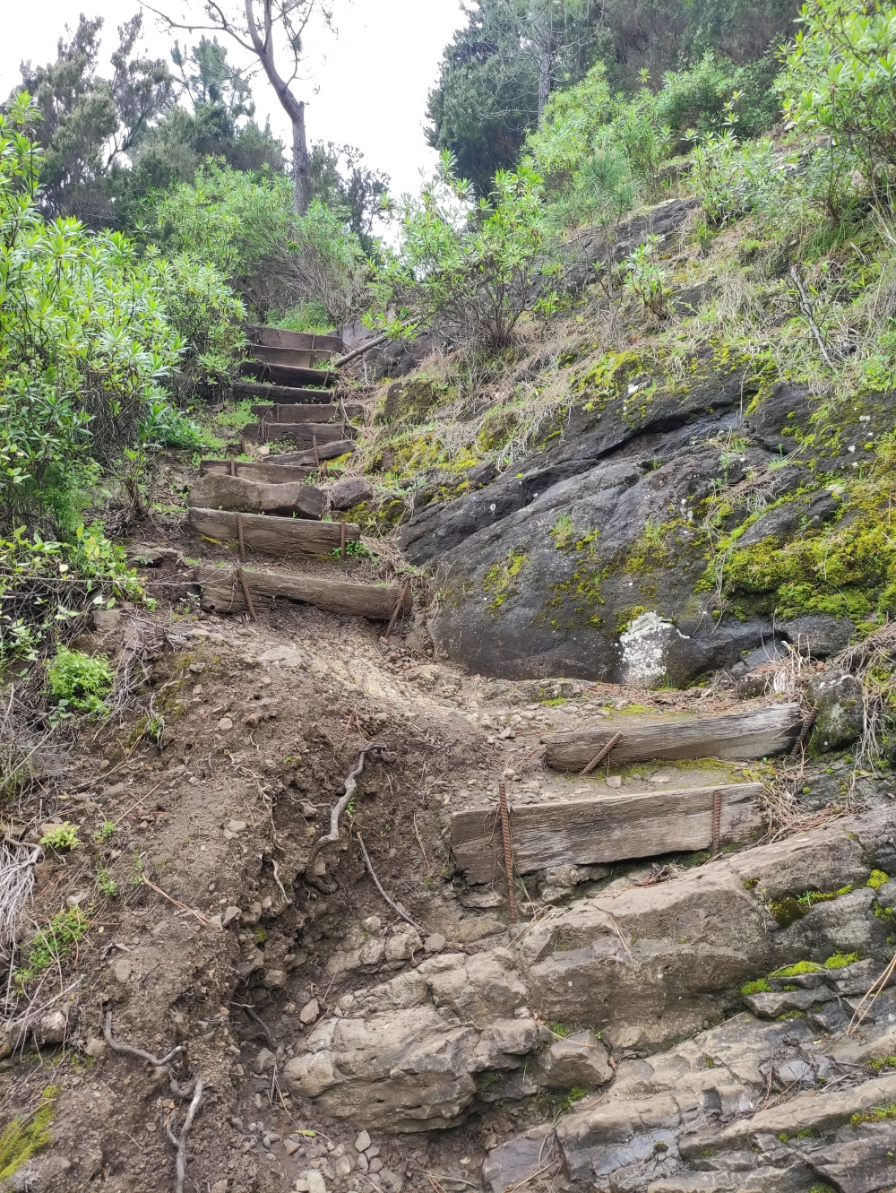 Wanderung Penha de Aguia: West-Aufstieg zum Gipfel
