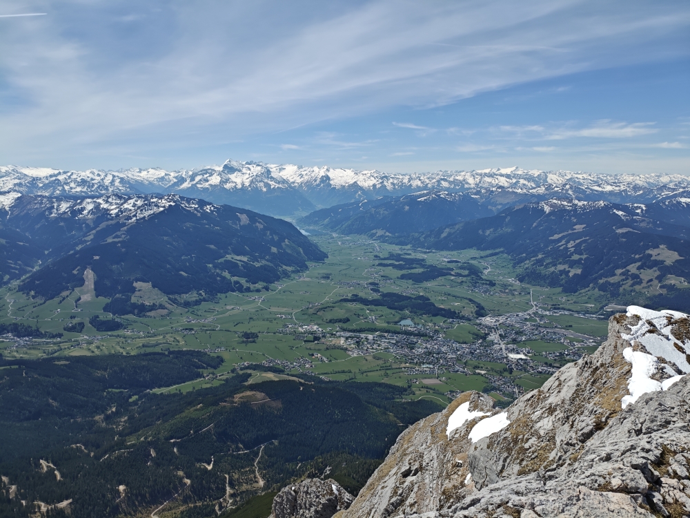 Klettersteig Persailhorn: Klettersteig Persailhorn: Blick nach Süden  (Persailhorn)