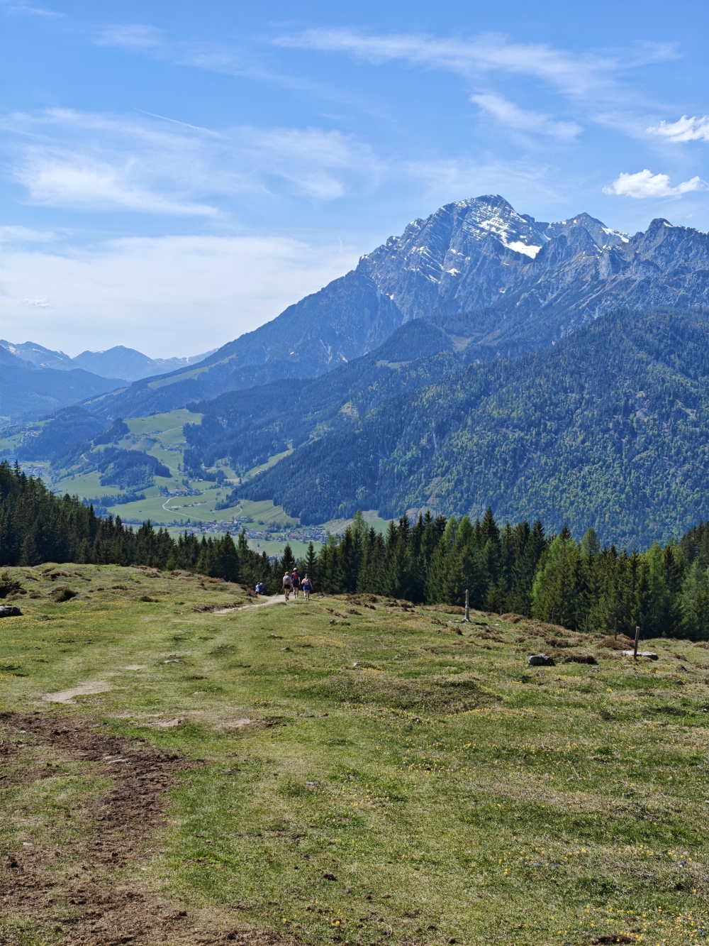 Klettersteig Persailhorn: Wiesenabstieg