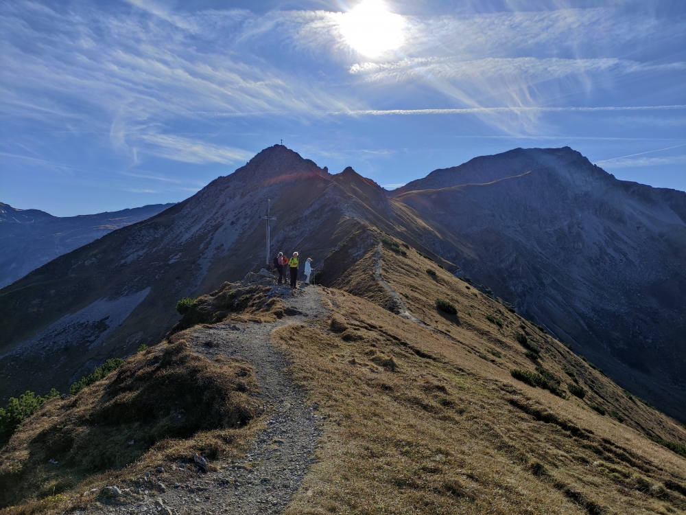 Wanderung Augstenberg: Fürstin-Gina-Weg am Spitz vorbei zum Augstenberg