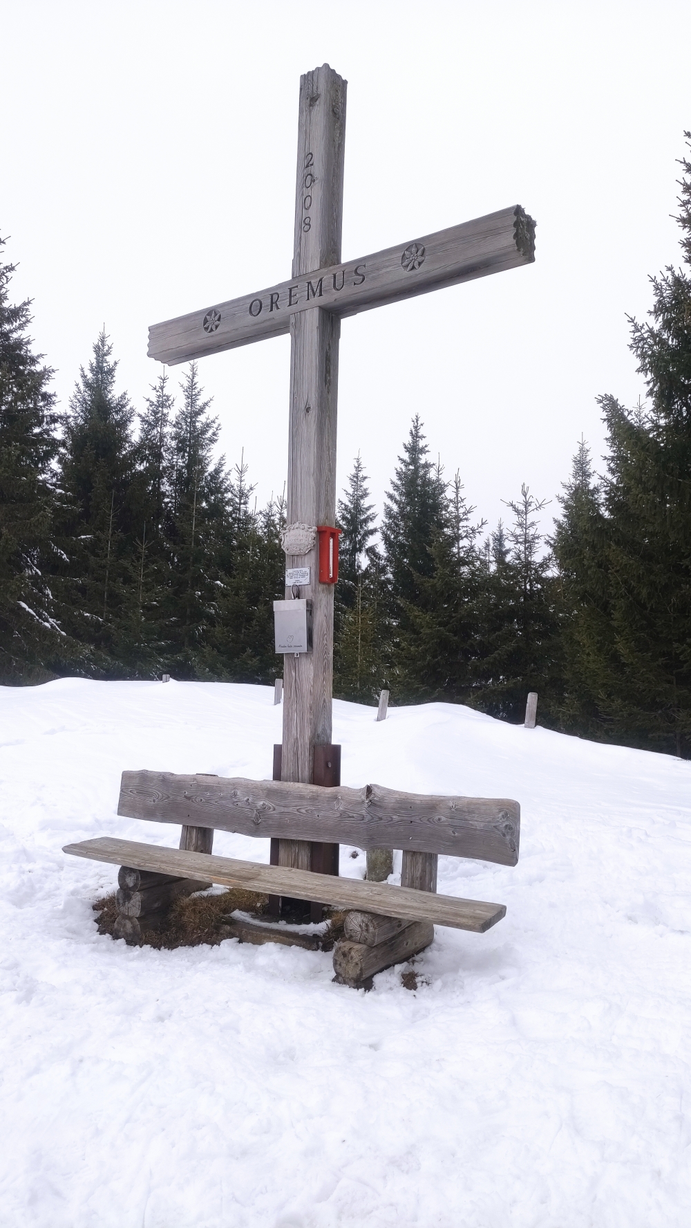 Wanderung Reuterwanne und Pfeifferberg: Wanderung Reuterwanne und Pfeifferberg: Gipfelkreuz (Pfeifferberg)