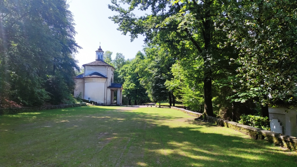 Wanderung Sacro Monte di Orta: Wanderung Sacro Monte di Orta: Piazzale (Piazzale Cantico di Frate Sole)