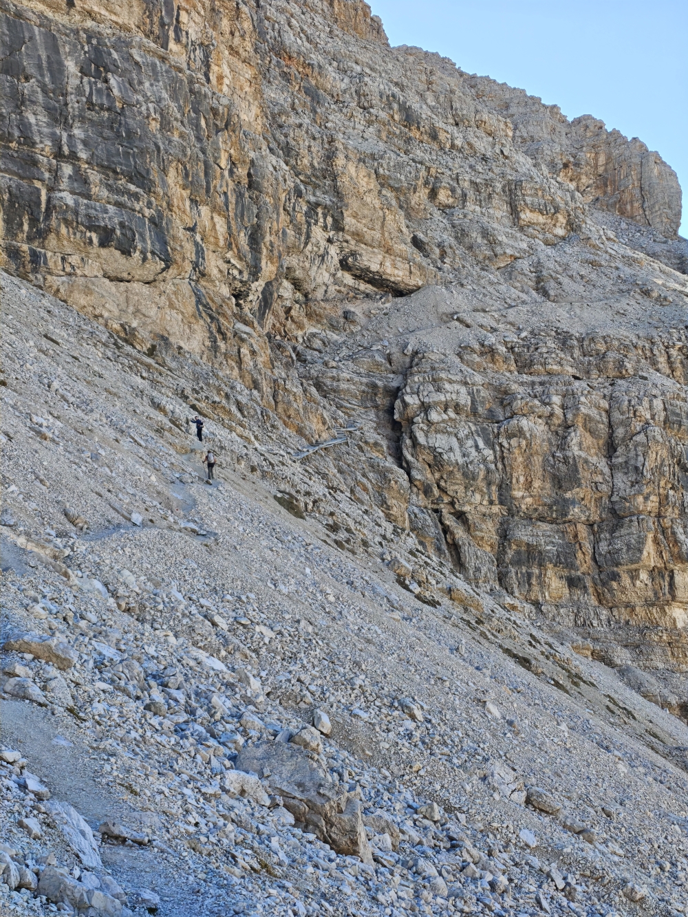 Wanderung Piz Duleda: Sieht schlimmer aus als es ist 
