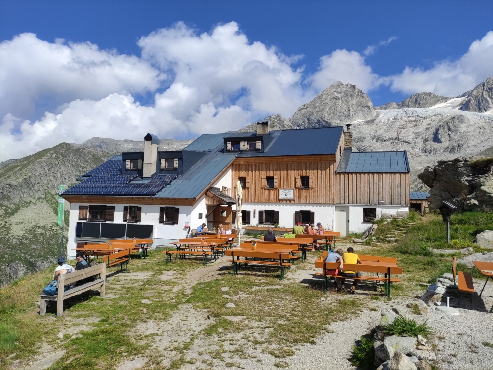 Klettersteig Richterspitze und Rainbachköpfl: Klettersteig Richterspitze und Rainbachköpfl: Plauener Hütte