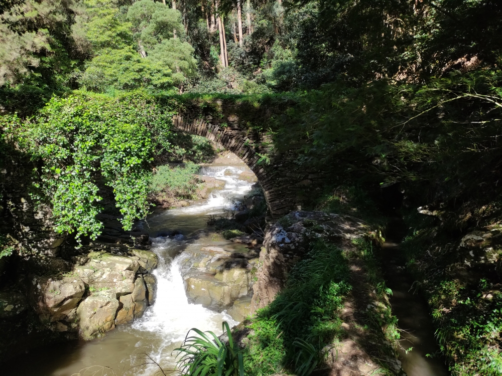 Wanderung Levada dos Tornos und Levada Nova: Wanderung Levada dos Tornos und Levada Nova: Ponte de Roma