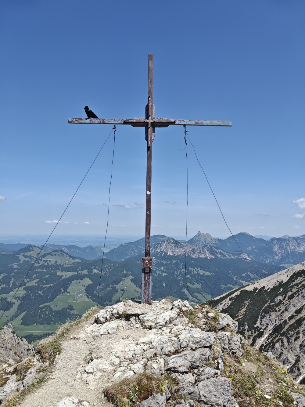 Ponten: Gipfelkreuz