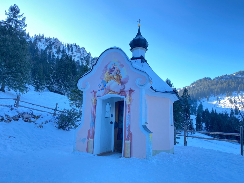 Rodeln Pürschlinghaus: Kapelle