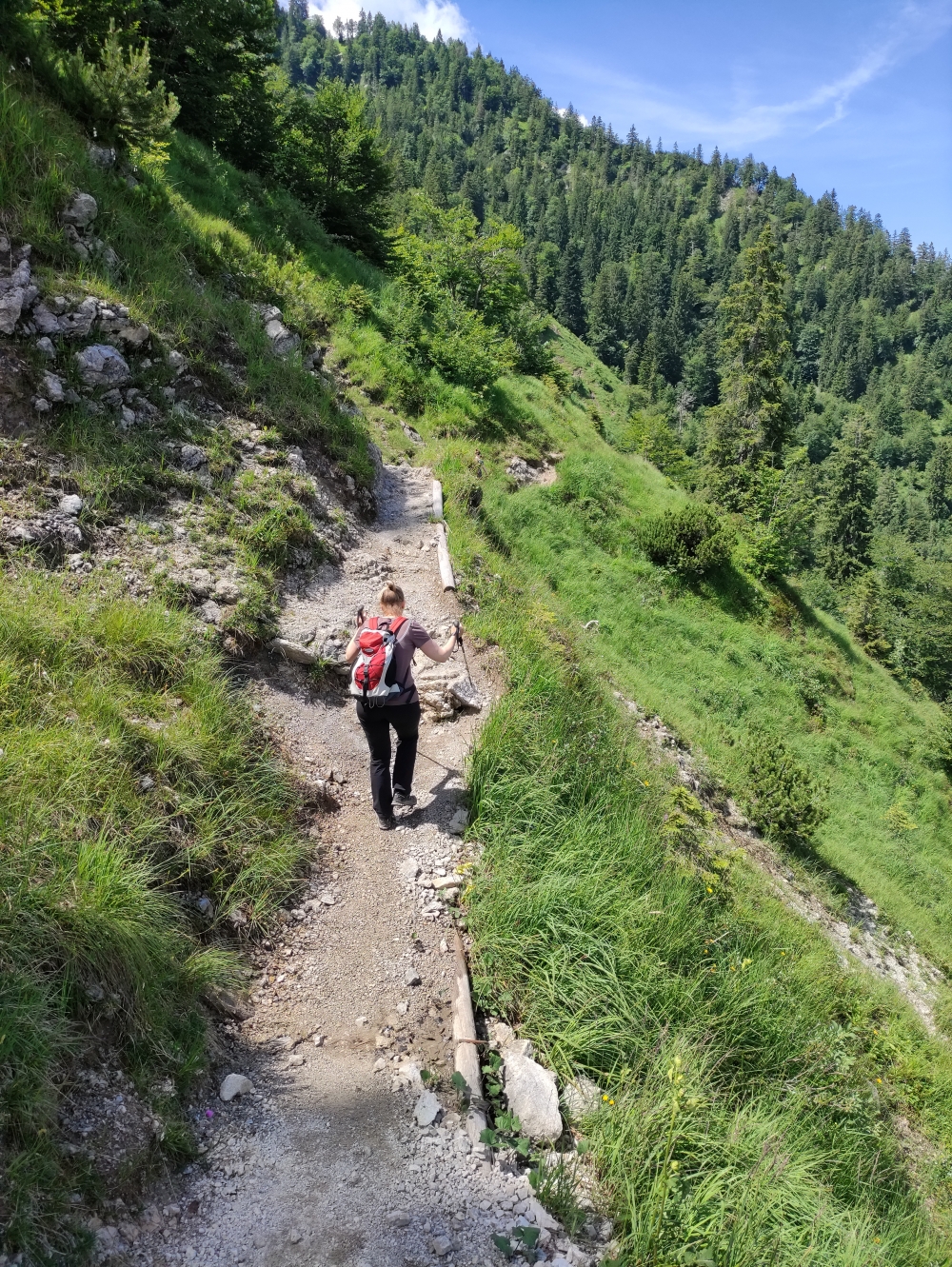 Wanderung Rabenkopf: Wanderung Rabenkopf: Querung