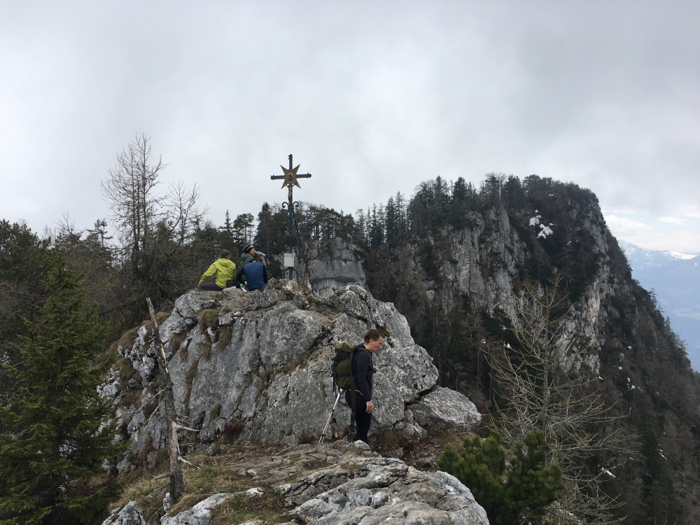 Wanderung Rabensteinhorn: Wanderung Rabensteinhorn: Am Gipfel (Rabensteinhorn Nordgipfel)