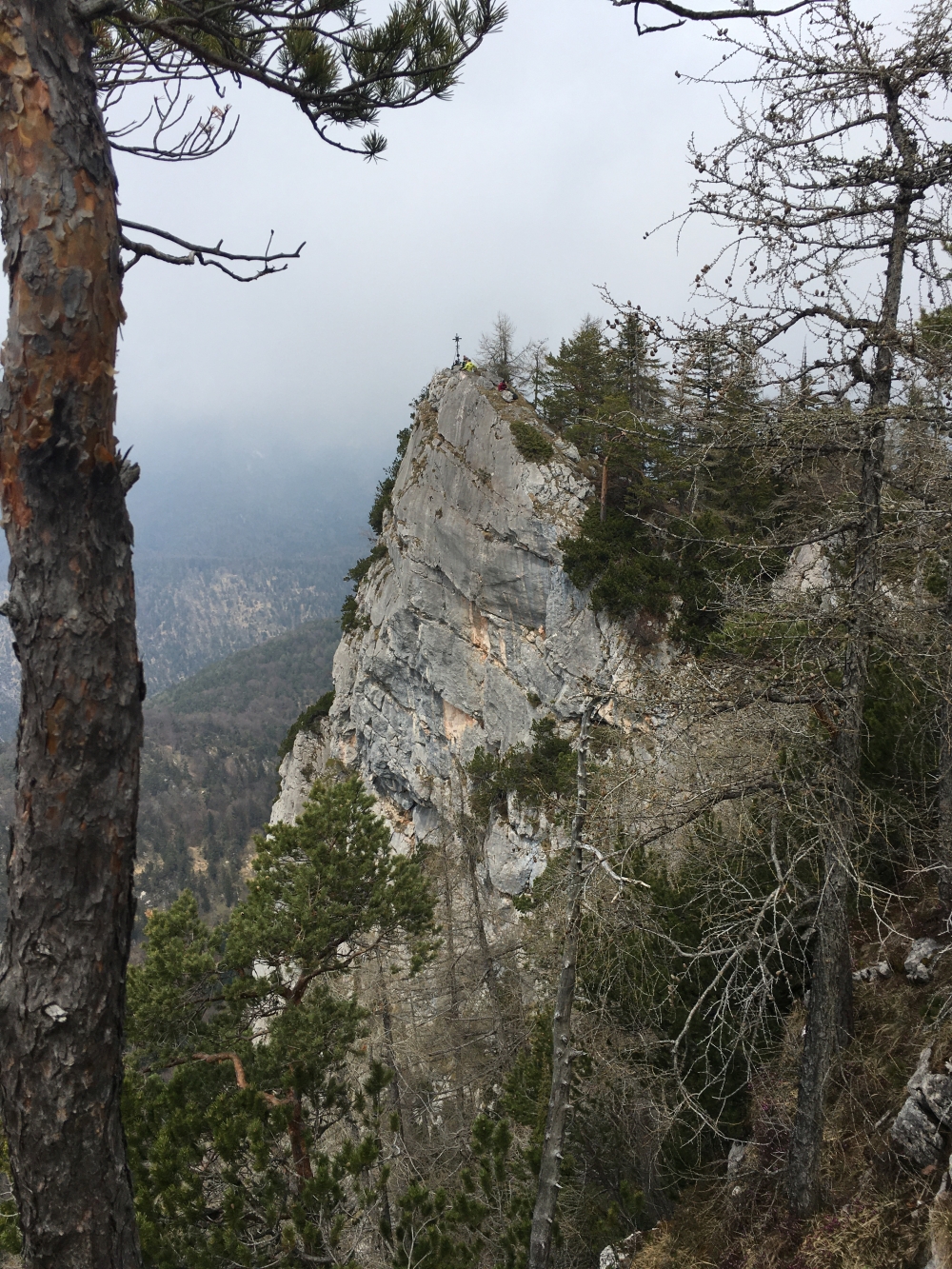 Wanderung Rabensteinhorn: Bick zum Rabensteinhorn Nordgipfel