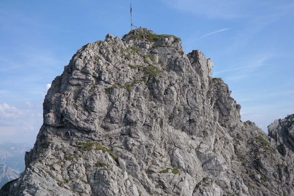 Wanderung Schrecksee vom Vilsalpsee: Wanderung Schrecksee vom Vilsalpsee: Rauhhorn