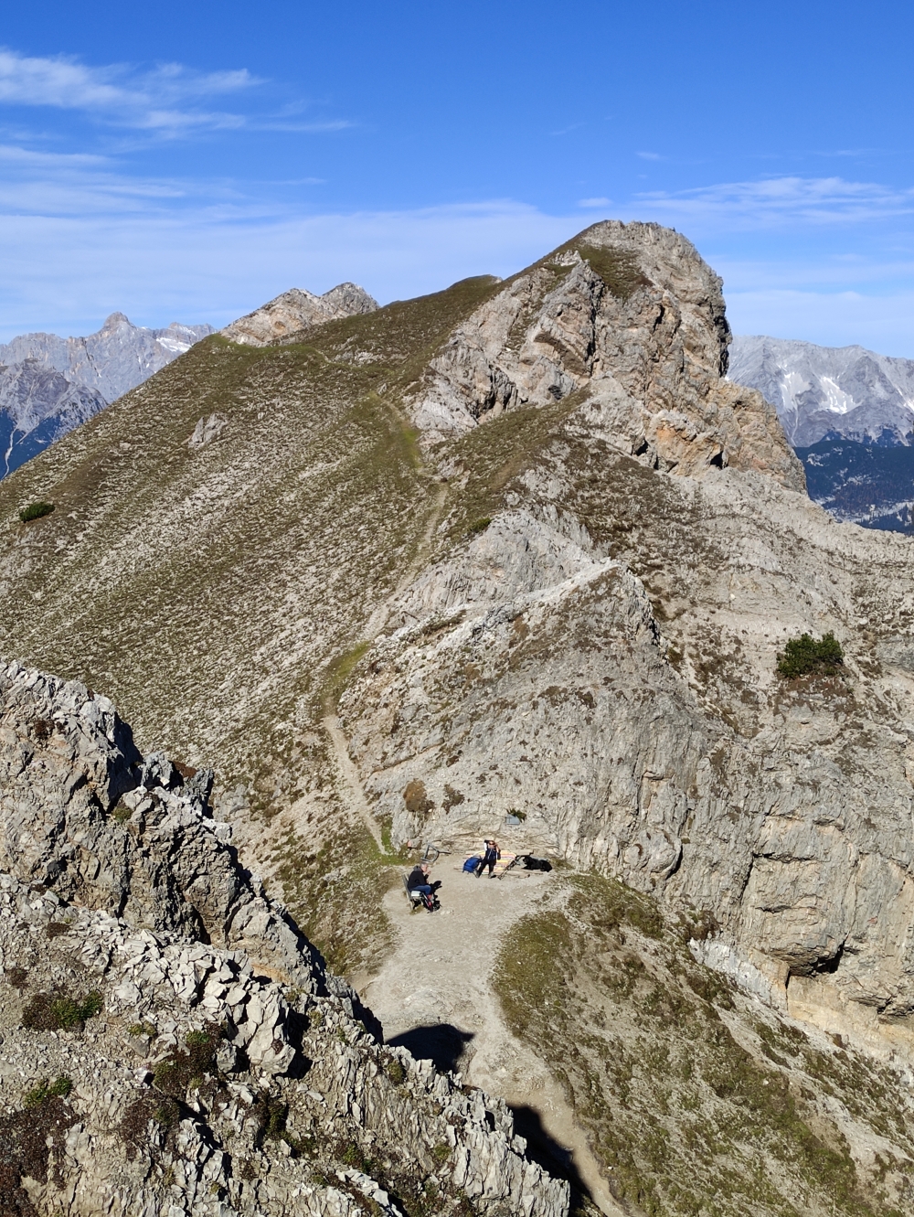 Klettersteig Freiungen Höhenweg: Klettersteig Freiungen Höhenweg: Reither Joch
